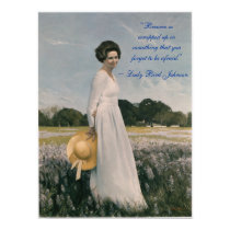 Lady Bird Johnson - Aaron Shikler (1978) posters