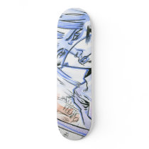 "Lady Blue" Skate Deck skateboards
