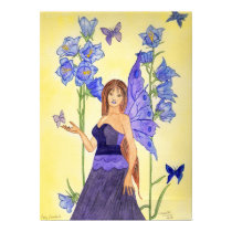 Lady Bluebell Print