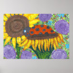 Lady Bug Afternoon Poster posters