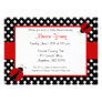 Lady Bug Baby or Bridal Shower Invitation