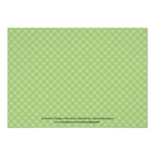 Lady Bug Baby Shower Invitation