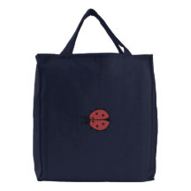 Lady Bug Canvas Bag