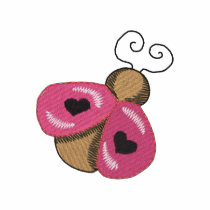Lady Bug embroidered shirts