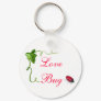 Lady Bug Keychain