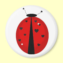 Lady Bug Magnet