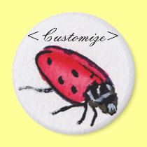 Lady Bug Magnet