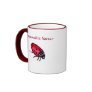 Lady Bug Mug (Personalize with Name)