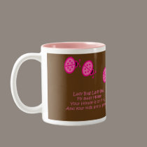 Lady Bug Nursery Rhyme Mug