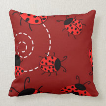 Lady bug pillow