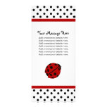 Lady Bug &amp; Polka Dots Rack Cards