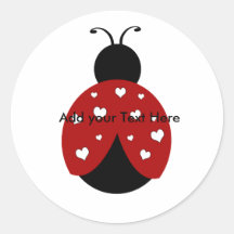 Lady Bug Stickers