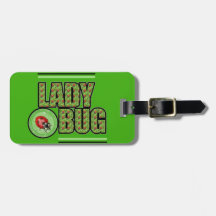 lady bug tag for luggage