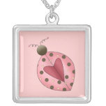 Lady Bug Three Custom Necklace