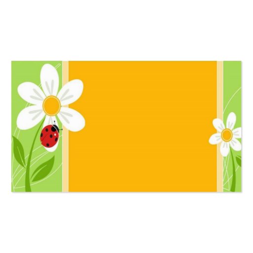 Lady Bug Trails Business Card Templates