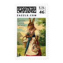 Lady Bunny Brings Easter Joy Stamp