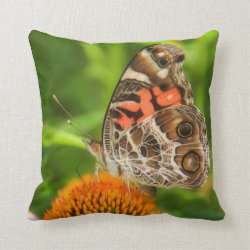 Lady Butterfly Pillow