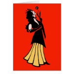 Lady Greeting Cards