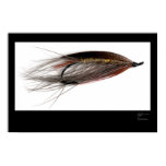 Lady Caroline Salmon Fly Poster