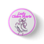 Lady Claire Marie Logo Button