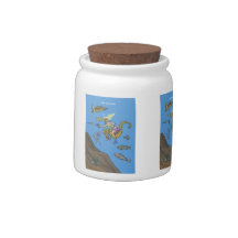 Lady Cod-Diver Candy Jar