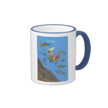 Lady Cod-Diver Mug