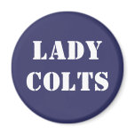 Lady Colts Magnet