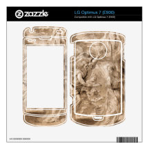 Lady Day by Paul Rubens Decals For LG Optimus 7