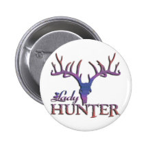 LADY DEER HUNTER BUTTON