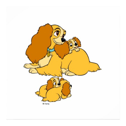 Lady Disney print