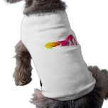 Lady Dragon Fire Breather Dog Tee Shirt