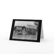 Lady Driving a New Fordson Tractor 1921 cards by lc_vintagephotos Lady Driving a New Fordson Tractor 1921 cards