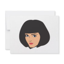 Lady Face invitations by frengi Lady Face invitations
