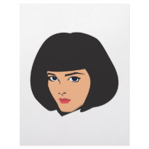 Lady Face letterhead by frengi Lady Face letterhead