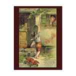 Lady Fair Valentine Postcard