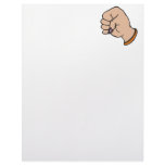 Lady Fist Personalized Letterhead