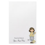 Lady Gardener Personal Stationery