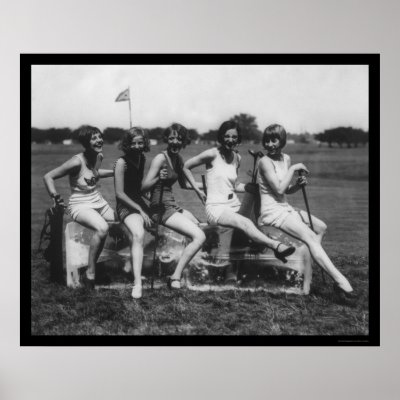 Lady Golfers Love Ice 1926