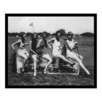 Lady Golfers Love Ice 1926 posters