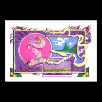 Lady Good Traveling Luck posters