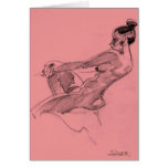 lady greeting card