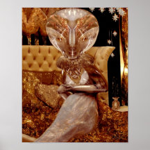 Lady Grey Print
