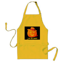 Lady Halloween Apron