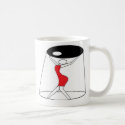 lady in a cup mugs