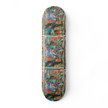 LADY IN A PURPLE DRESS skateboards