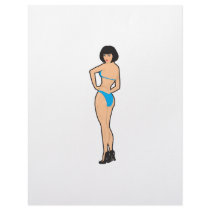 Lady in Bikini letterhead by frengi Lady in Bikini letterhead