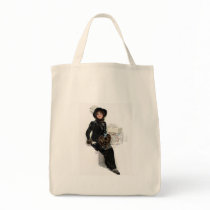 Lady in Black Bags