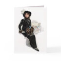 Lady in Black cards by Memory_Lane Lady in Black cards
