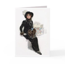 Lady in Black cards by Memory_Lane Lady in Black cards