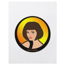 Lady in Circle 3 flyers